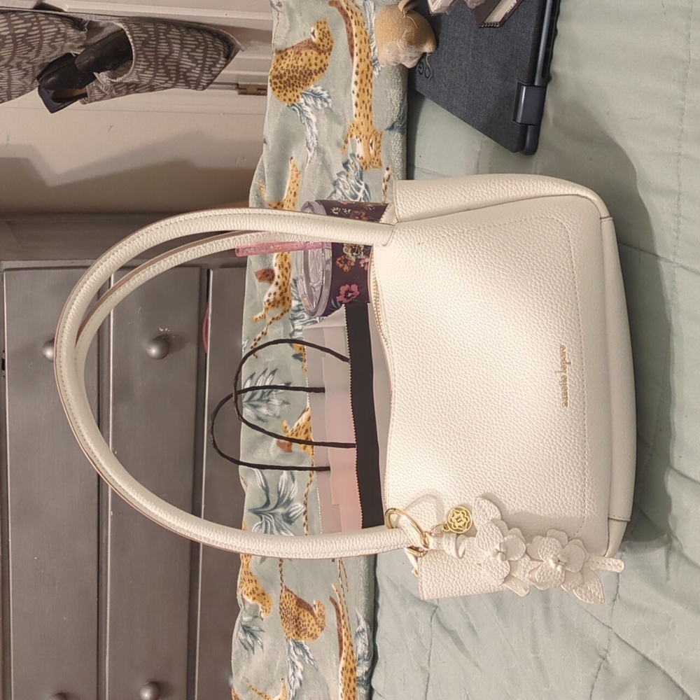 White Shoulder Purse